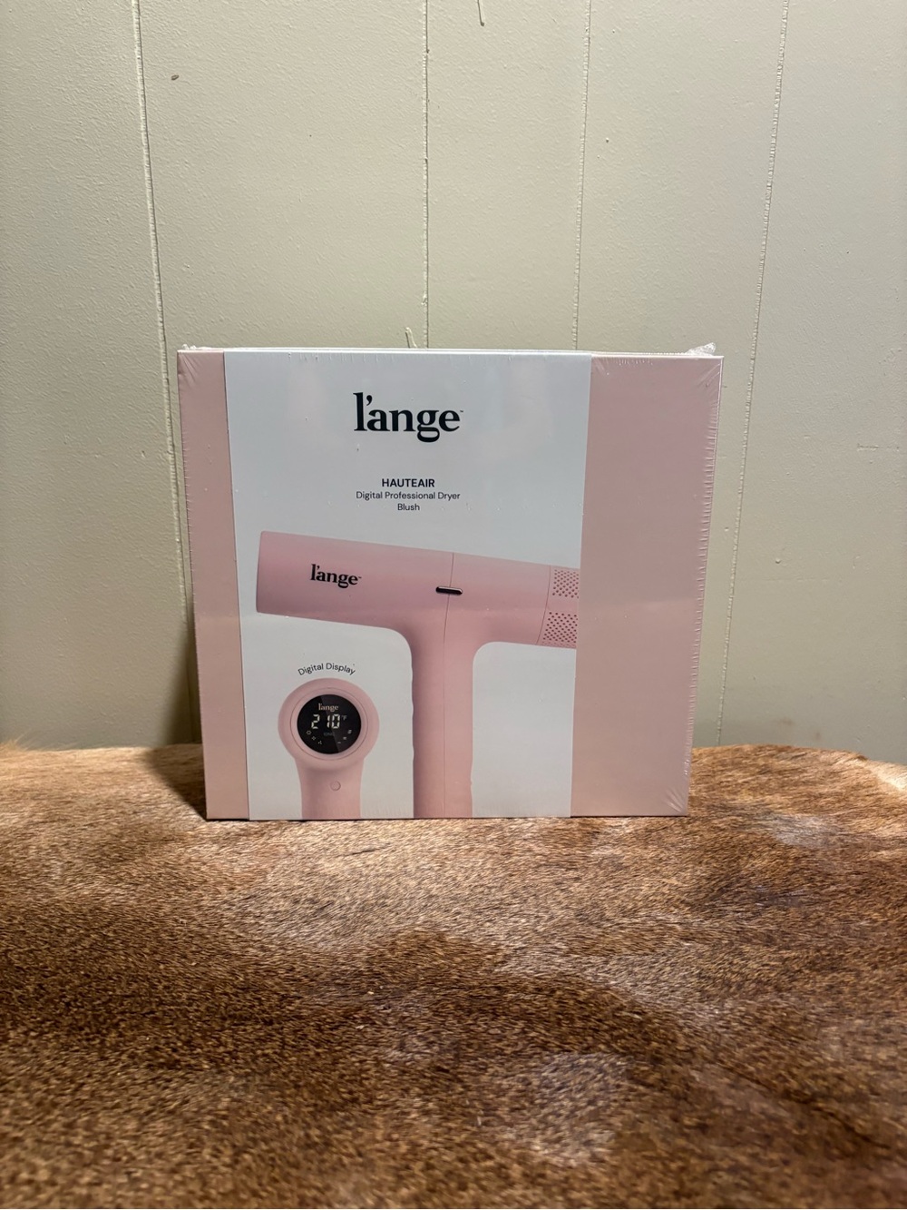 Lange Blush Pink Digital Professional Hair Dryer still in packaging never used.